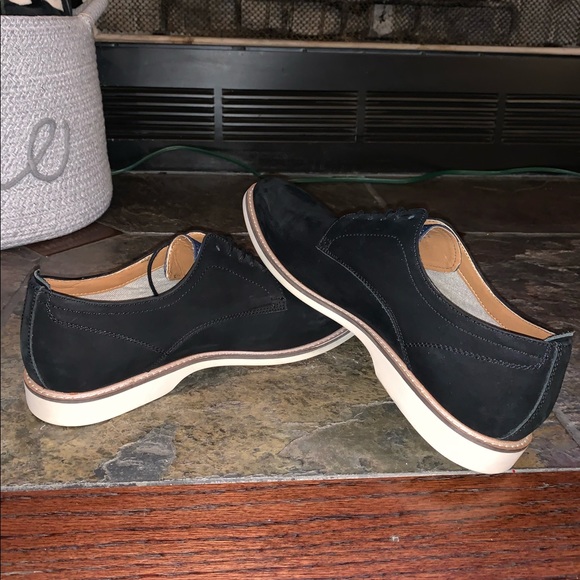Aldo size 7.5 black suede Rafaello-97 dress shoes main image 5